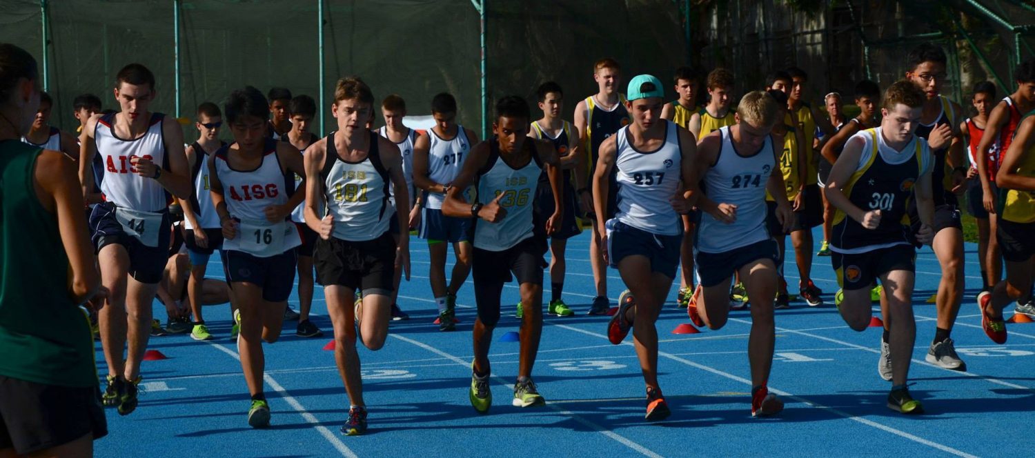 ISBs+first+and+second+placed+runners%2C+Rohit+Pal+%289%29+and+Robbie+Melhorn+%2812%29%2C+photo+by+Faith+Pearson