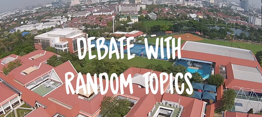 IASAS CC Feature: Debate with Random Topics
