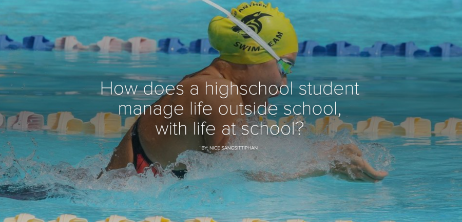 How Does a High school Student Manage Life Outside School, With Life at School?