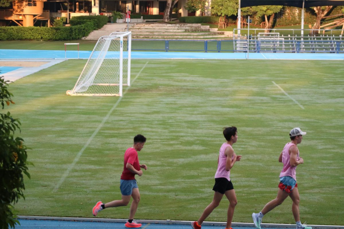 Guy during early morning runs