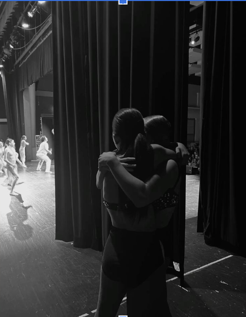 Jessie J. backstage (Photo from Choreart Dance Studio, used with permission)