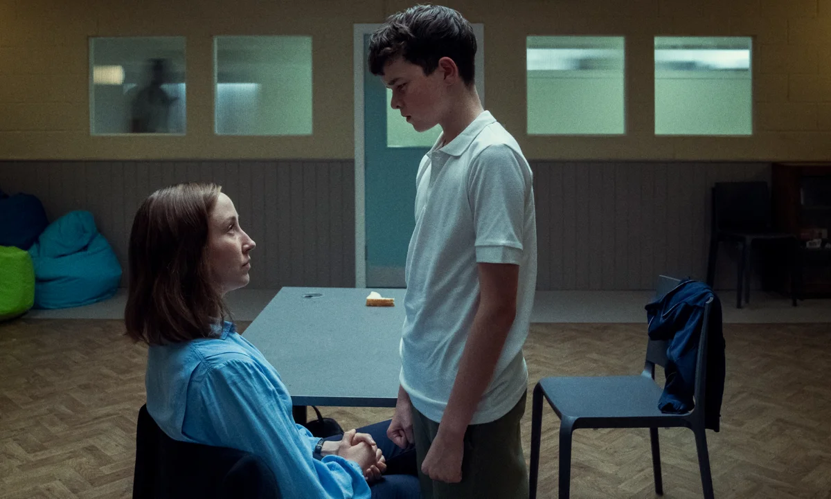 Erin Doherty stars as Briony Ariston, the clinical psychologist who assesses Jamie.