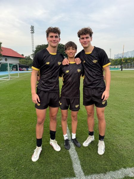 Jack (Middle) on game day